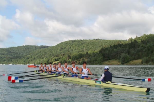 Sébastien Lenté - Benoit Brunet - Benoit Demey - Mathieu Androdias - Jean-Baptiste Macquet - Thibaut Verhoeven - Benjamin Lang - Julien Despres - Barreur : Benjamin Manceau Aviron - Huit de Pointe : Sébastien Lenté - Benoit Brunet - Benoit Demey - Mathieu Androdias - Jean-Baptiste Macquet - Thibaut Verhoeven - Benjamin Lang - Julien Despres - Benjamin Manceau